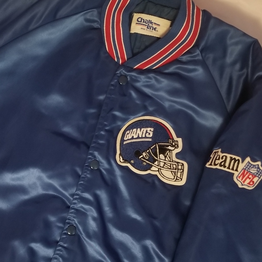 Chalk Line New York Giants Football Jacket